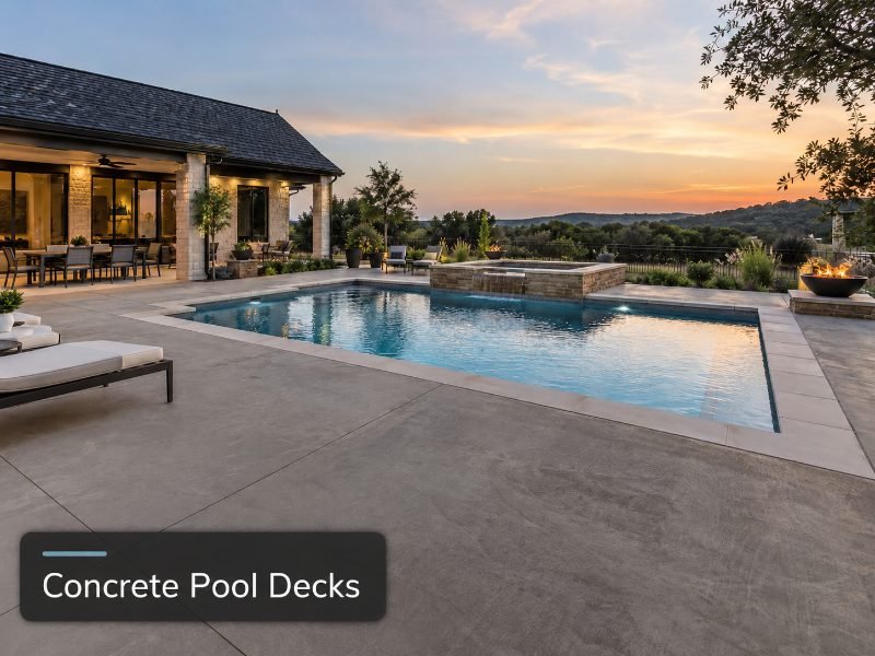 Concrete Pool Decks in Temecula